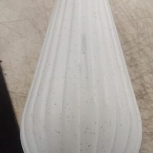 Artificial Flowering Plant White Plastic Pot Pack Of 3