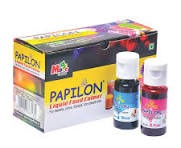Papilon Shades Of Liquid Food Color 20 Ml X 10 Bottle For Cake Ice Cream Sweets