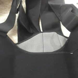 Black Color Posture Correcting Belt Backbone Shoulder Support Belt Size L