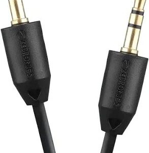 Aux Cable Black Colour