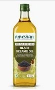 Anveshan Wood Pressed Black Sesame Oil 1L