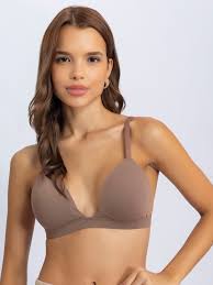 Women Bra Colour Brown Size 66 Cm