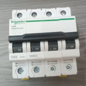 Schneider Electric Acti 9 63 A Ampere 4 Pole C Curve Mcb