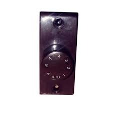 Plastic Maxxion 7 Step Brown Fan Regulator Pack Of 10