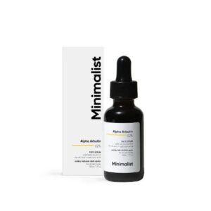 Minimalist Alpha Arbutin Face Serum Reduces Pigmentation Spots 10Ml