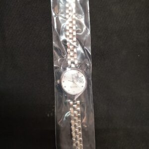 Silver Chain And Silver Dial Db Small Analog Women Watch