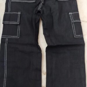 Cargo Pant And Jeans For Boys Colour Black Size 28