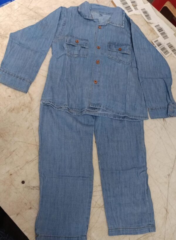 Jeans Shirt Pant For Boys Girls Colour Blue Size 2 To 3 Yrs