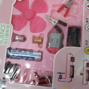 Just Nidz Science School Projects Experiment Kits Fan Light Bulb Electric Circuit
