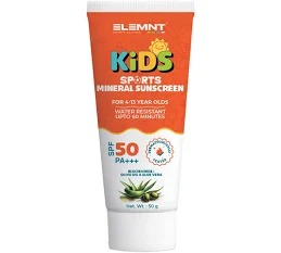 Element Kids Sports Mineral Sunscreen Spf 50 Pa 50 Gm