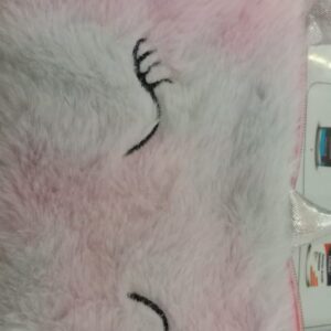 Pink And Lavender Color Unicorn Pencil Pouch