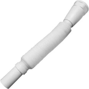 Pvc White Flexible Waste Pipe Drain Pipe Size 35 Inch