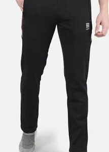 Rock It Mens Regular Fit Low Rise Track Pants Black Size M