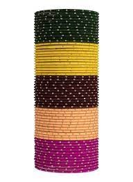 Multicolor Bangles Set For Women Size 2 X6