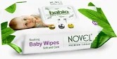 Novel Babio Baby Wipes 80 Pcs