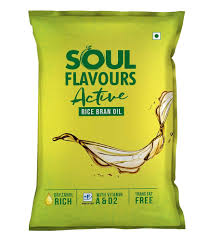 Soul Flavours Rice Bran Oil 1 L