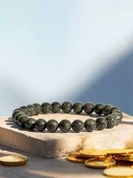 Astrotalk Raw Grey Color Pyrite Bracelet For Unisex