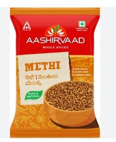 Aashirvaad Methi Whole Spice 100Gm