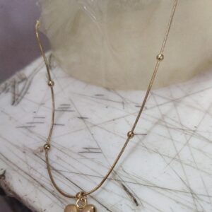 Stainless Steel Heart Pendant Necklace For Women