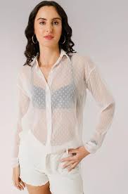 Tandul Womens White Shirt Size L
