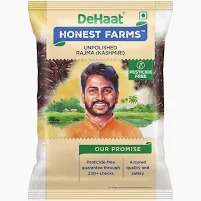Dehaat Honest Farms Unpolished Rajma Kashmiri 500 Gm