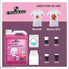 Chamkalo Rose Washing Machine Detergent Liquid Laundry Detergent Liquid 5L