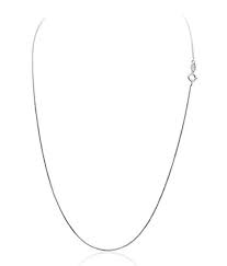 Thin Silver Chain Locket For Women