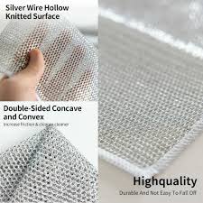 Silver Dishwasher Cleaner Scrubber 24Pcs