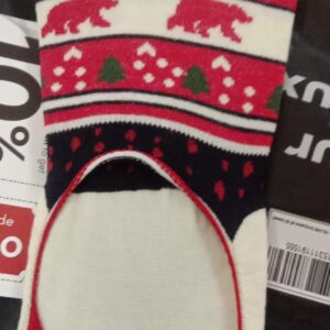 Socksoho White Printed Shoe Liners No Show Socks For Men Pack Of 2