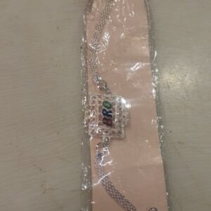 Silver Plated Rakhi For Brother