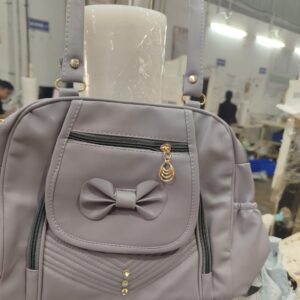 Grey Colour Hand Bag For Women