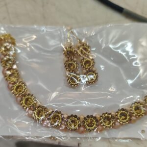 Gold Necklace Set For Women