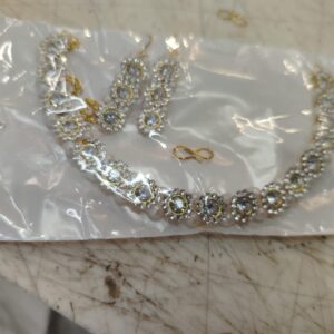 White Necklace Set For Women