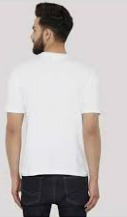 Rsm White Color T Shirt For Men Size M