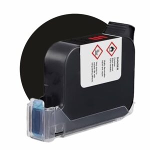 Sonic Industries 12.7 Mm Premium Quality Black Ink For Handheld Inkjet Printer