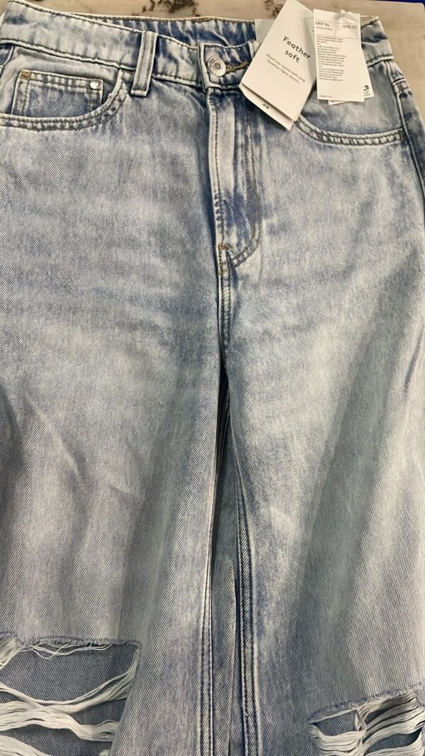 Feather Soft Jeans Size Uk 6