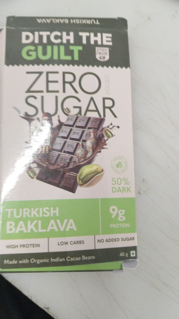Ditch The Guilt Zero Sugar Turkish Baklava 40Gm