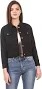 Womens Black Denim Jacket Size M