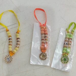 Laddu Gopal Jewellery 3 Pcs Multicolor
