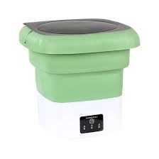 Small Folding Washing Machine Green 11L