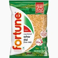 Fortune Arhar Dal Toor Dal 1 Kg