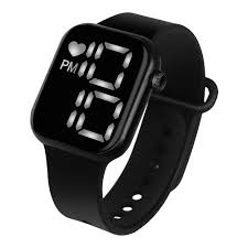 Matrix Kids Led Watch Waterproof Shockproof Led Watch Boys Girls Black