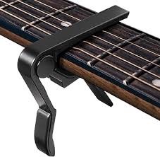 Ju?rez Jrz250 One Handed Trigger Guitar Metal Capo Change Ukulele Electric Guitars Black