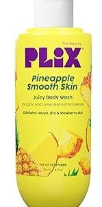 The Plant Fix Plix Pineapple 5 Lactic Acid Exfoliating Body Wash Strawberry Skin 236 Ml