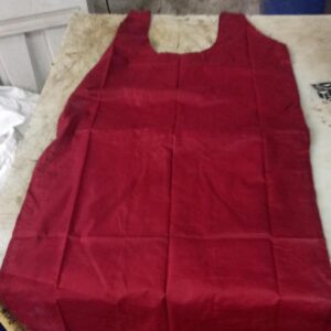 Red Colour Kurta For Women Size M