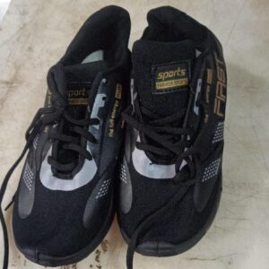 Black Colour Shoes For Men Size 6