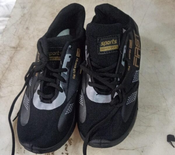 Black Colour Shoes For Men Size 6