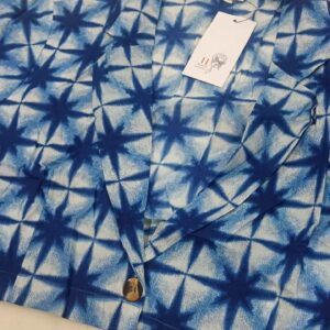 Women Dress Set Blue Color Size Xl