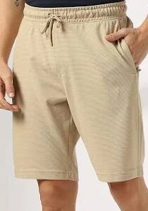 Men Teamspirit Shorts Beige Color Size M