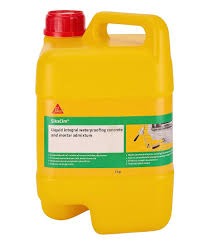 Sika Sikacim Liquid Waterproofing Concrete And Mortar Admixture Slabs Beams Columns 5Kg